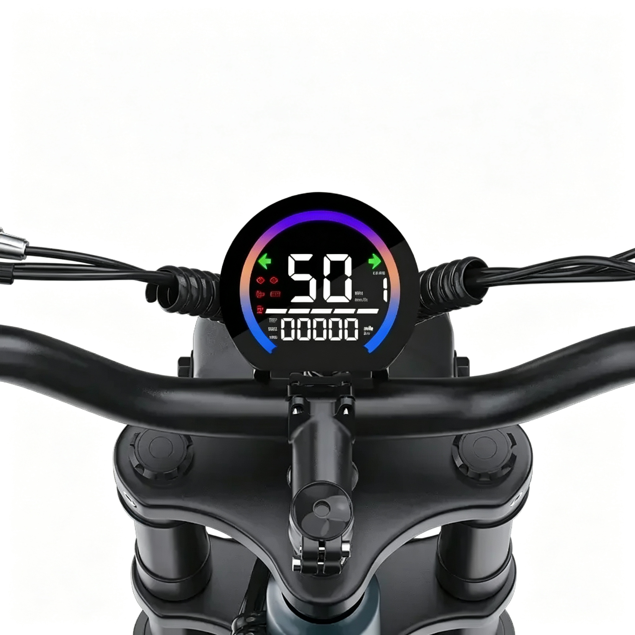 Retro Full Suspension Fat Tire Electric Bike For Adults