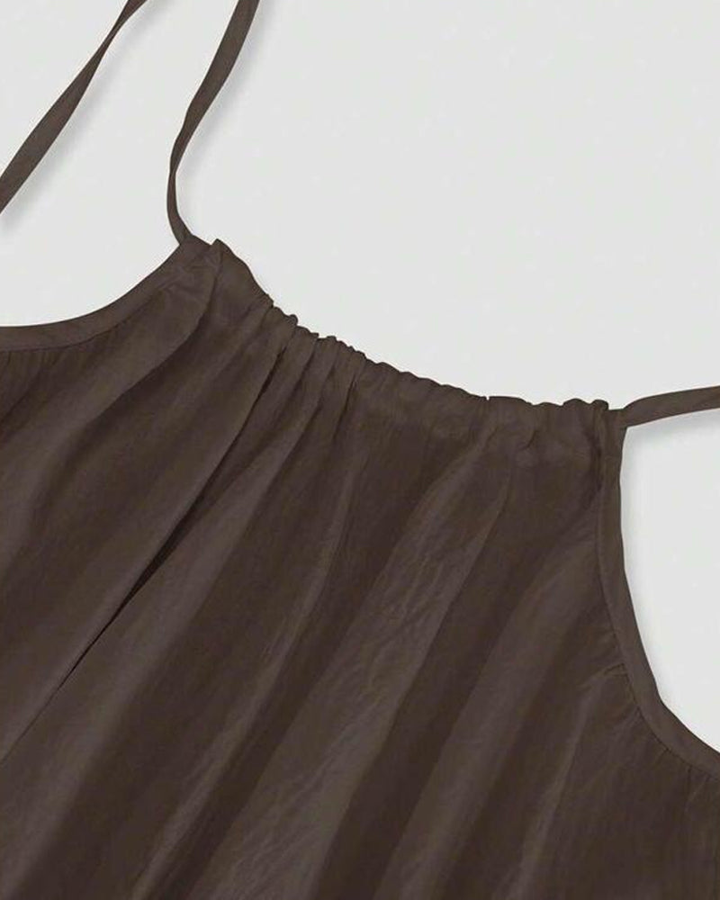 Women Elegant Solid Color Backless Slip Dress(Buy 2 Save $5 )(Buy 3 Save $10)(Buy 4 Save $15)