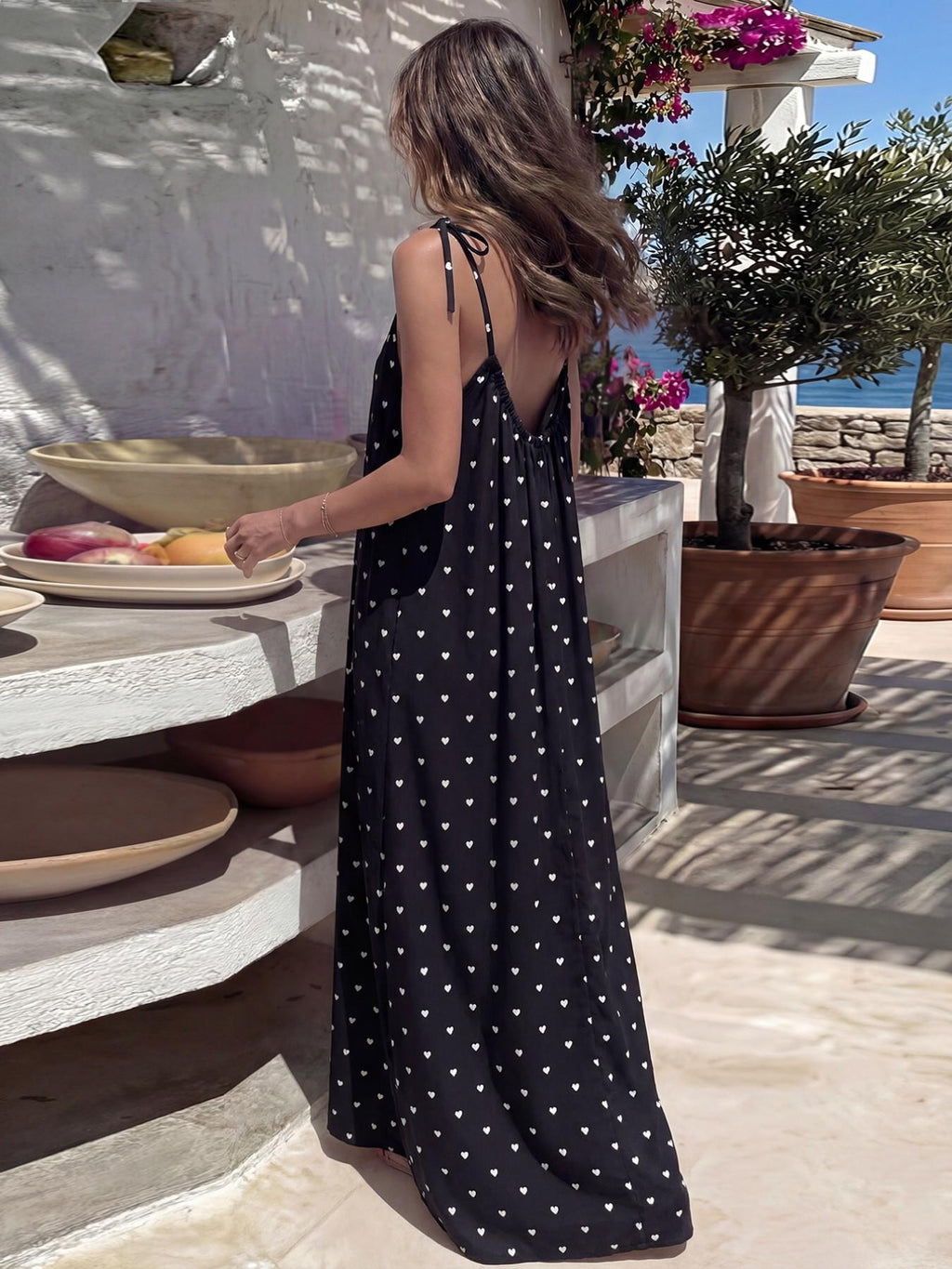 Women Elegant Solid Color Backless Slip Dress(Buy 2 Save $5 )(Buy 3 Save $10)(Buy 4 Save $15)