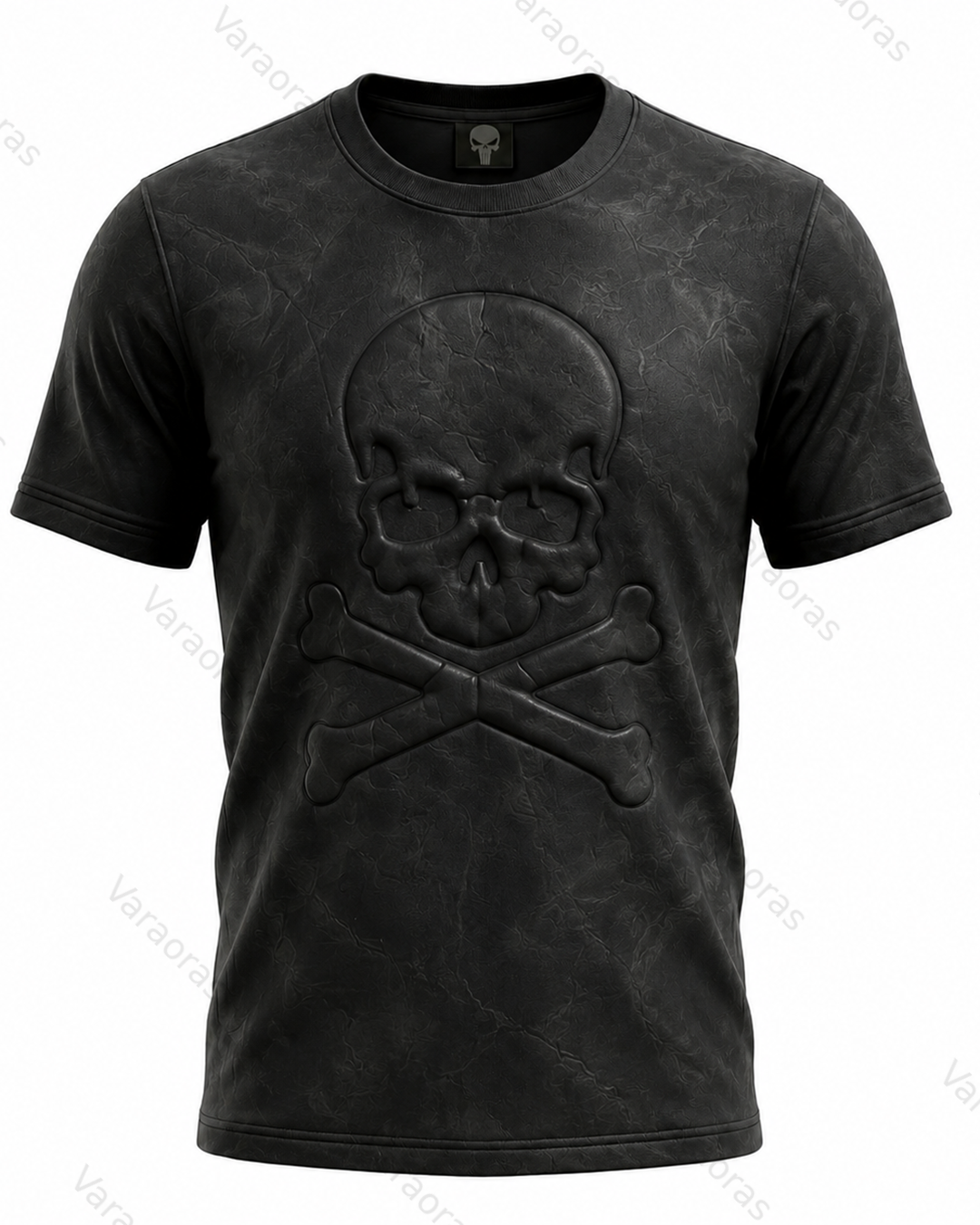 Men's Fashion Skull Print Hoodie & Pants Two-Piece Set 6028