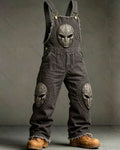 Men's Summer Outdoor Fashion Viking-Embroidered Overalls 7898