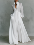 Elegant Romantic Vacation Maxi Dress 0367