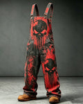 Men's Summer Outdoor Fashion Viking-Embroidered Overalls 3089