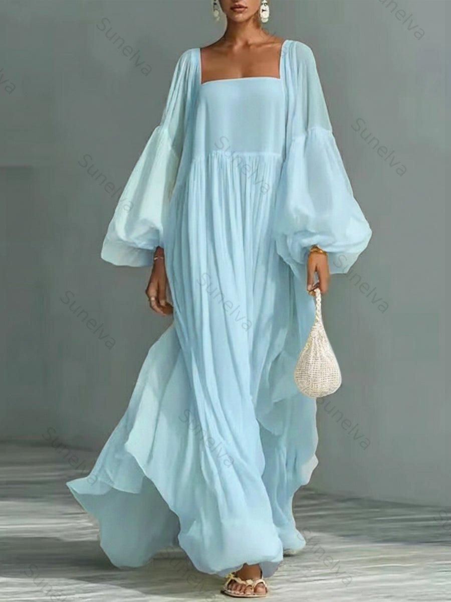 Loose Cozy And Flowy Maxi Dress 4a8f