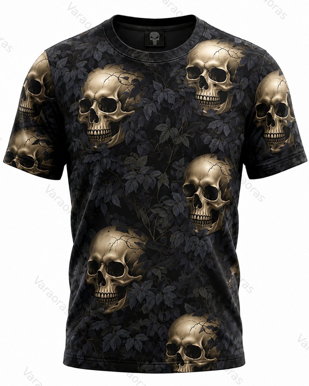 Men's Fashion Skull Print Hoodie & Pants Two-Piece Set 1824
